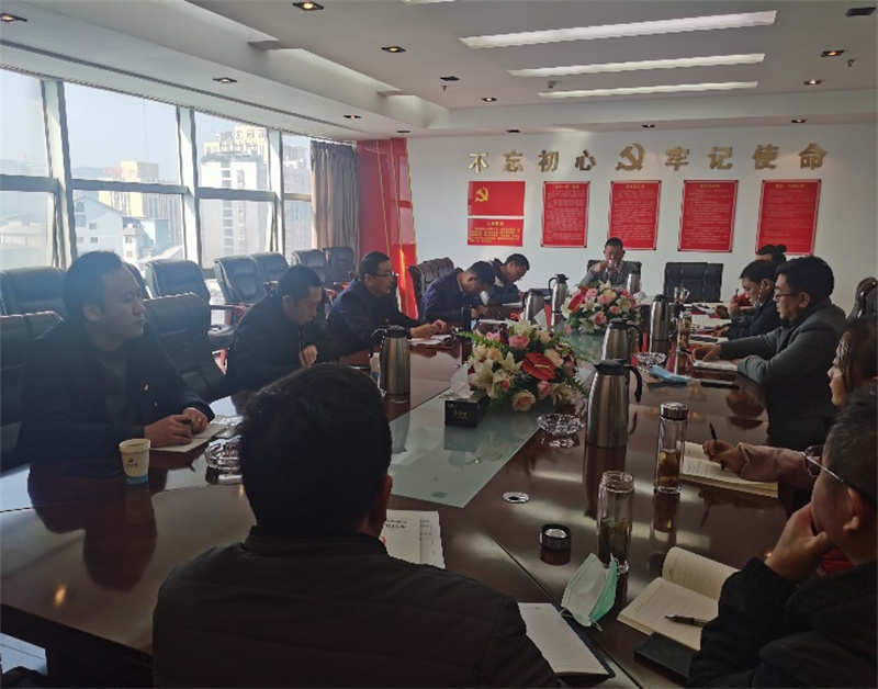 涼山工投集團黨委書記袁欣到大橋水電公司
