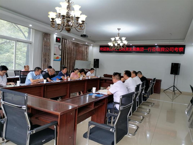 涼山工投集團(tuán)公司赴寧南縣工業(yè)（礦山）企業(yè)學(xué)習(xí)考察