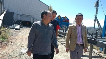 涼山工投集團(tuán)副總經(jīng)理劉建偉赴錦寧礦業(yè)開展安全環(huán)保督導(dǎo)檢查