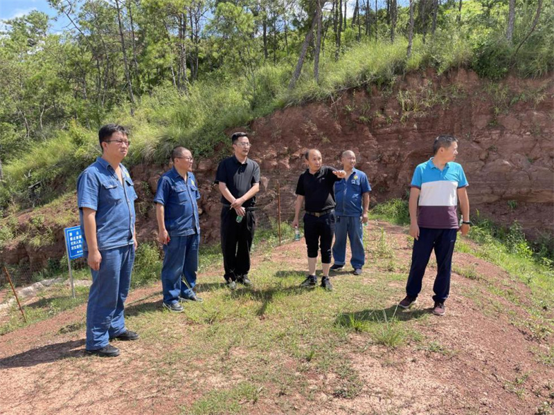 州工投集團領導到大銅公司督導檢查
