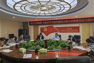 涼山工投集團公司黨委召開擴大會議傳達學(xué)習(xí)習(xí)近平總書記來川視察重要指示精神