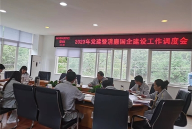 大橋水電公司召開2023年黨建暨清廉國企建設(shè)工作調(diào)度會