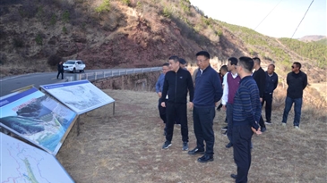 涼山州人民政府副州長馬小合到米市水庫調研工程建設并召開現(xiàn)場辦公會