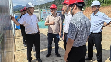 四川省水利廳副廳長檢查大橋二期工程防汛減災(zāi)工作